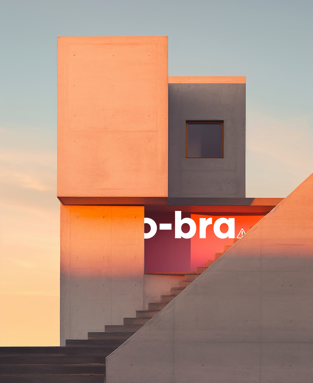 North Park Studio — concrete massing at dusk